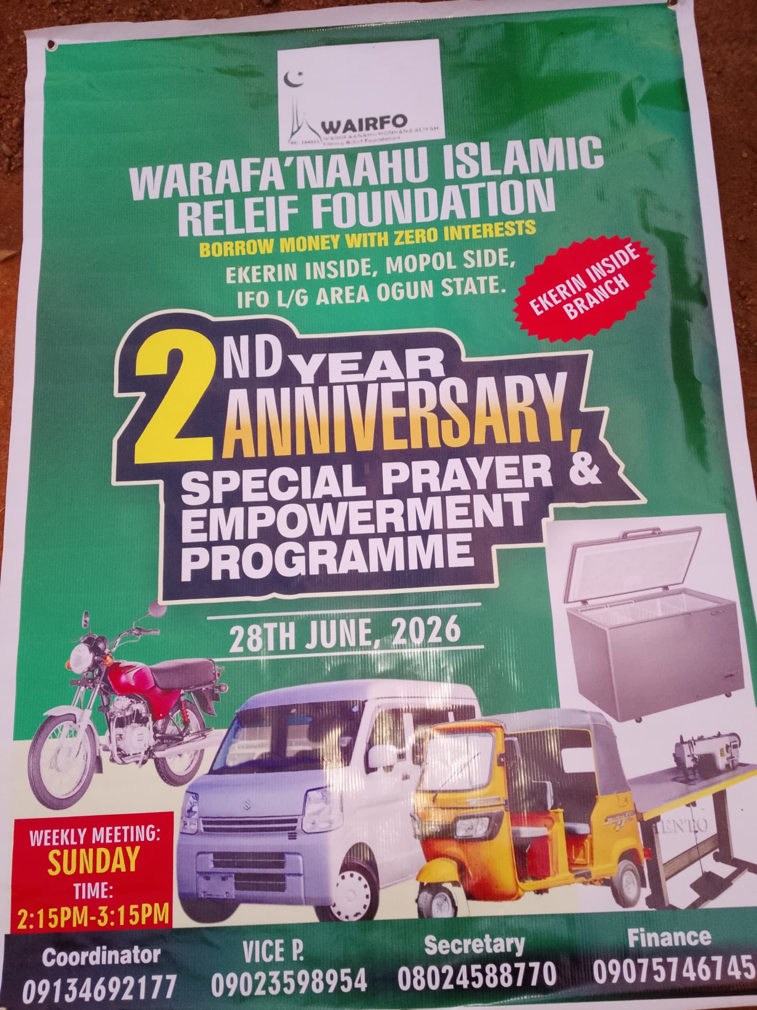 Anniversaries