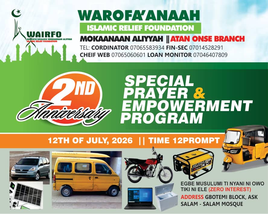 Anniversaries